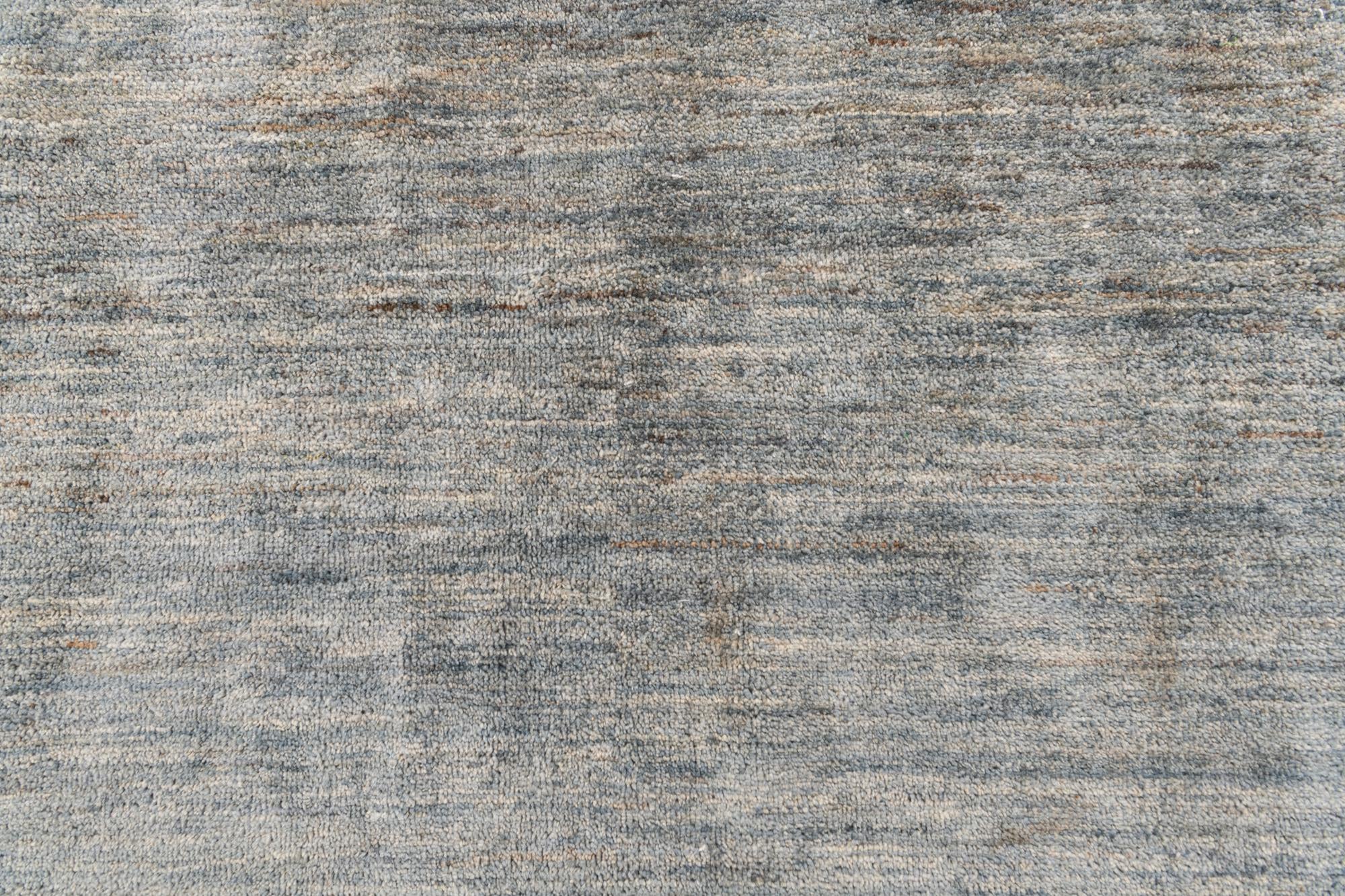 3' 9 x 10' 2 Hand Knotted Ultra Vintage Persian Wool Runner Rug