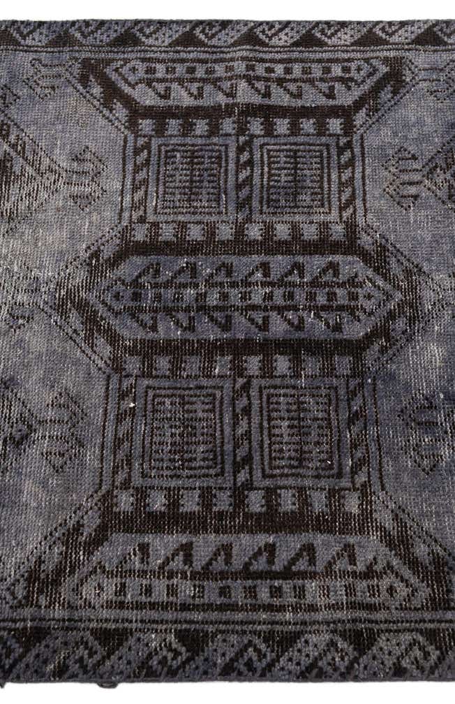 2' 8 x 6' 3 Hand Knotted Ultra Vintage Persian Wool Runner Rug
