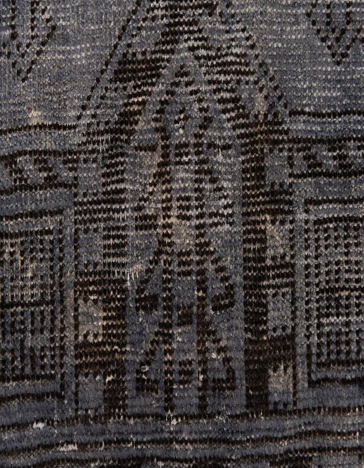 Detail image of 2' 8 x 6' 3  Hand Knotted Ultra Vintage Persian Wool Runner Rug