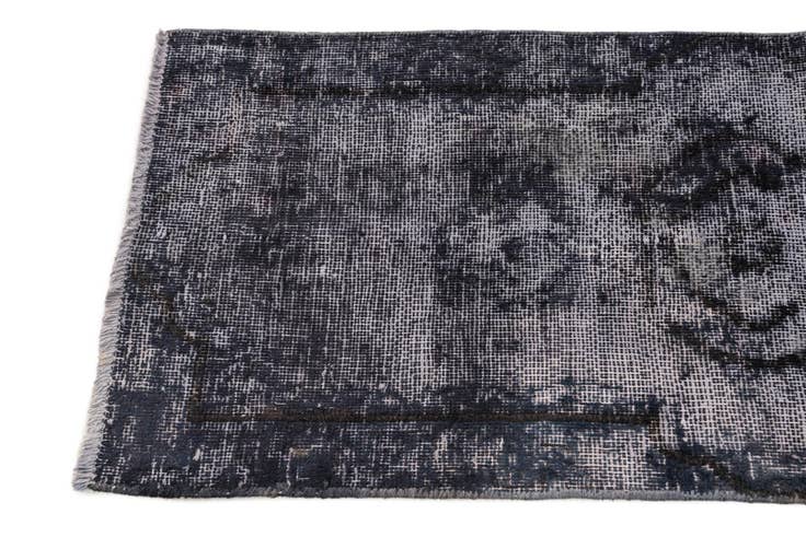 Detail image of 1' 9 x 4' 2 Hand Knotted Ultra Vintage Persian Wool Runner Rug