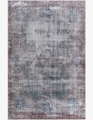 6' 7 x 10' Ultra Vintage Wool Runner Rug