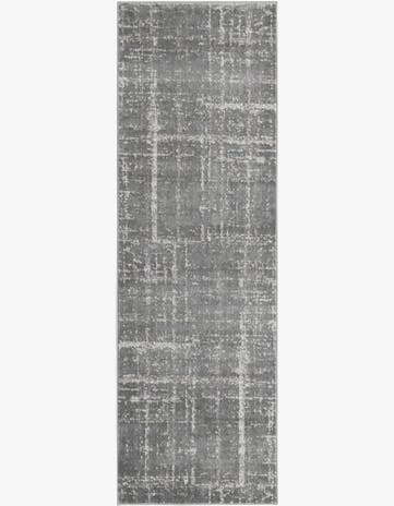 Jill Zarin Gray Uptown Lexington Avenue Runner Rug