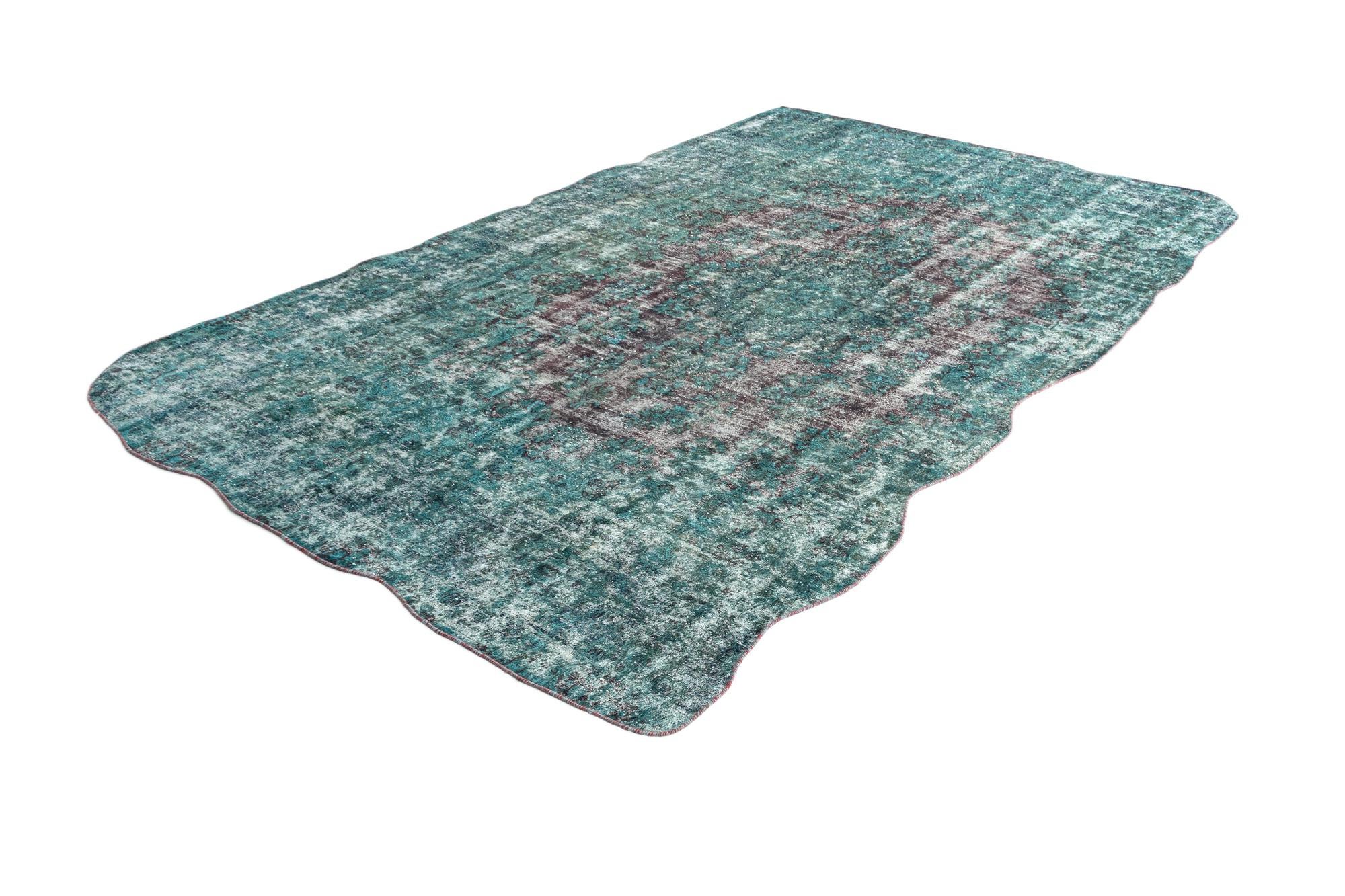 7' 5 x 12' 7 Vintage Royal Wool Runner Rug