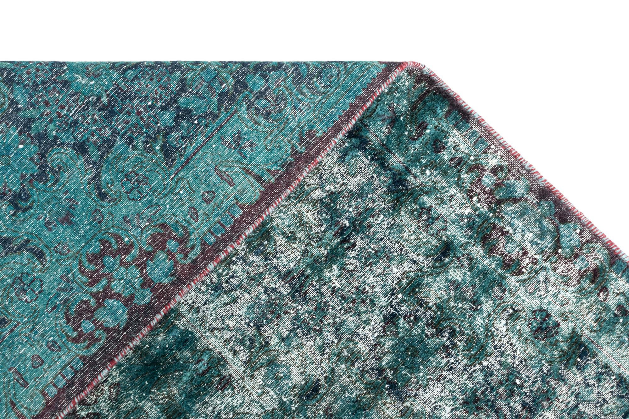 7' 5 x 12' 7 Vintage Royal Wool Runner Rug