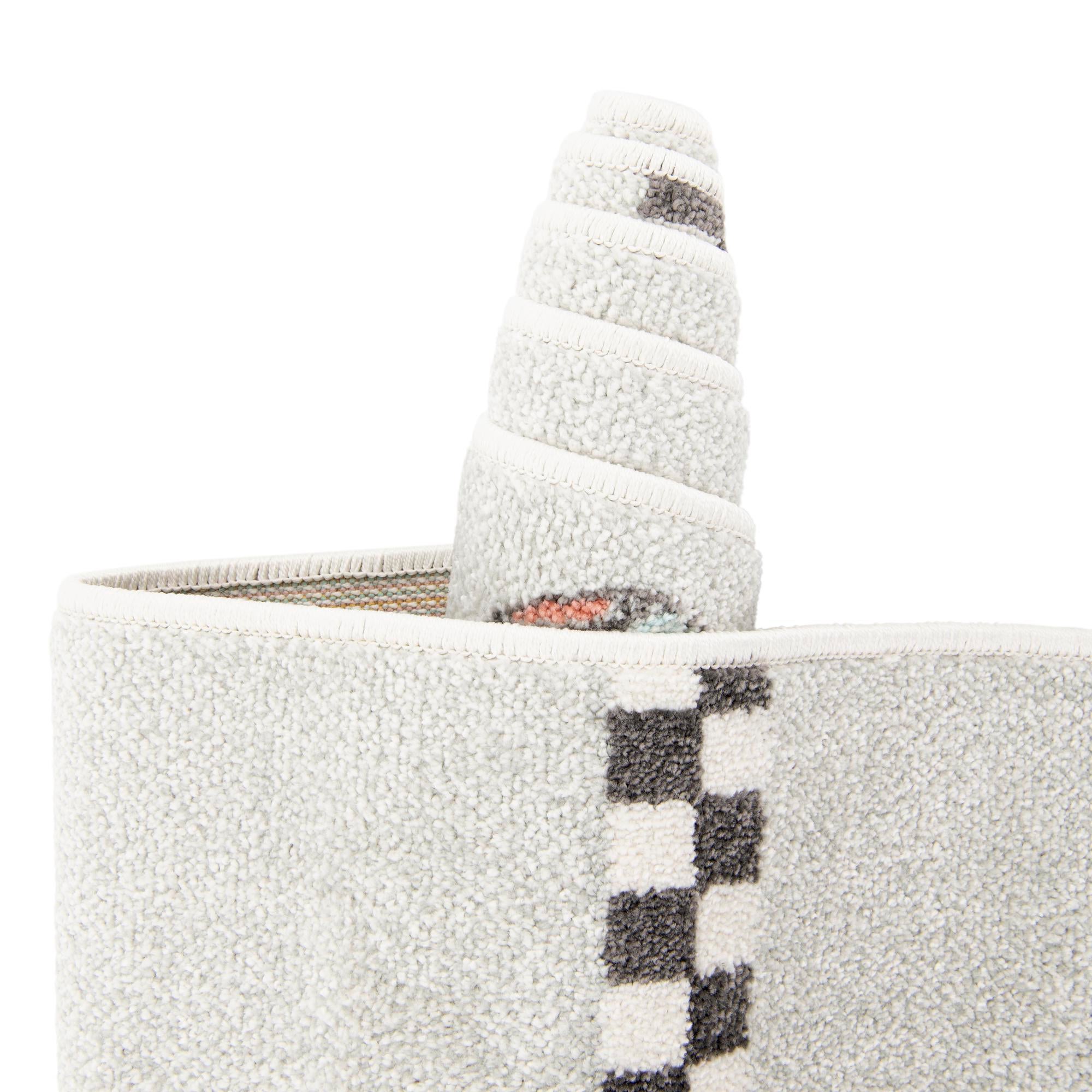 2' 2 x 6' Racecar Whimsy Kids Runner Rug