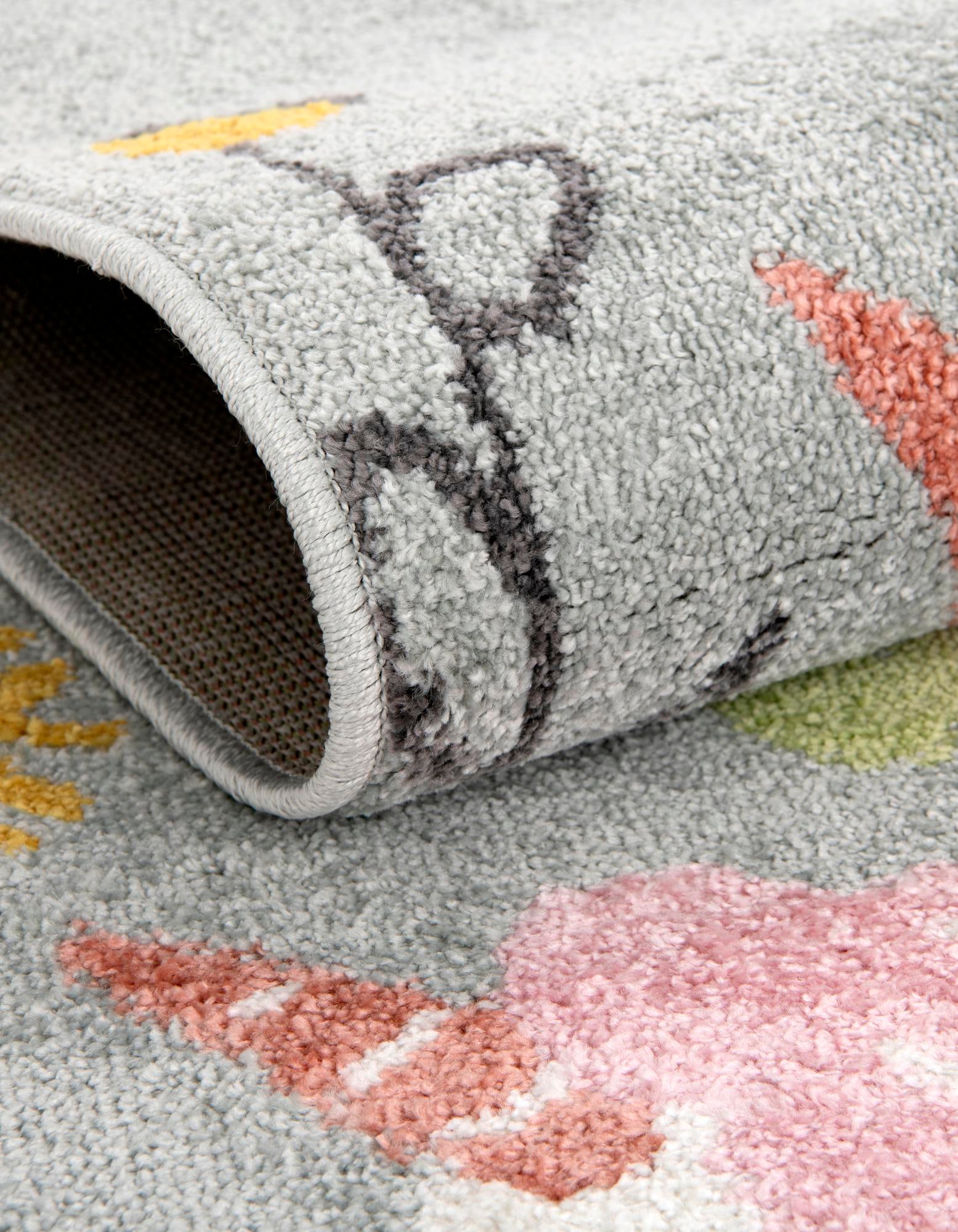 2' 2 x 6' Unicorns Whimsy Kids Runner Rug