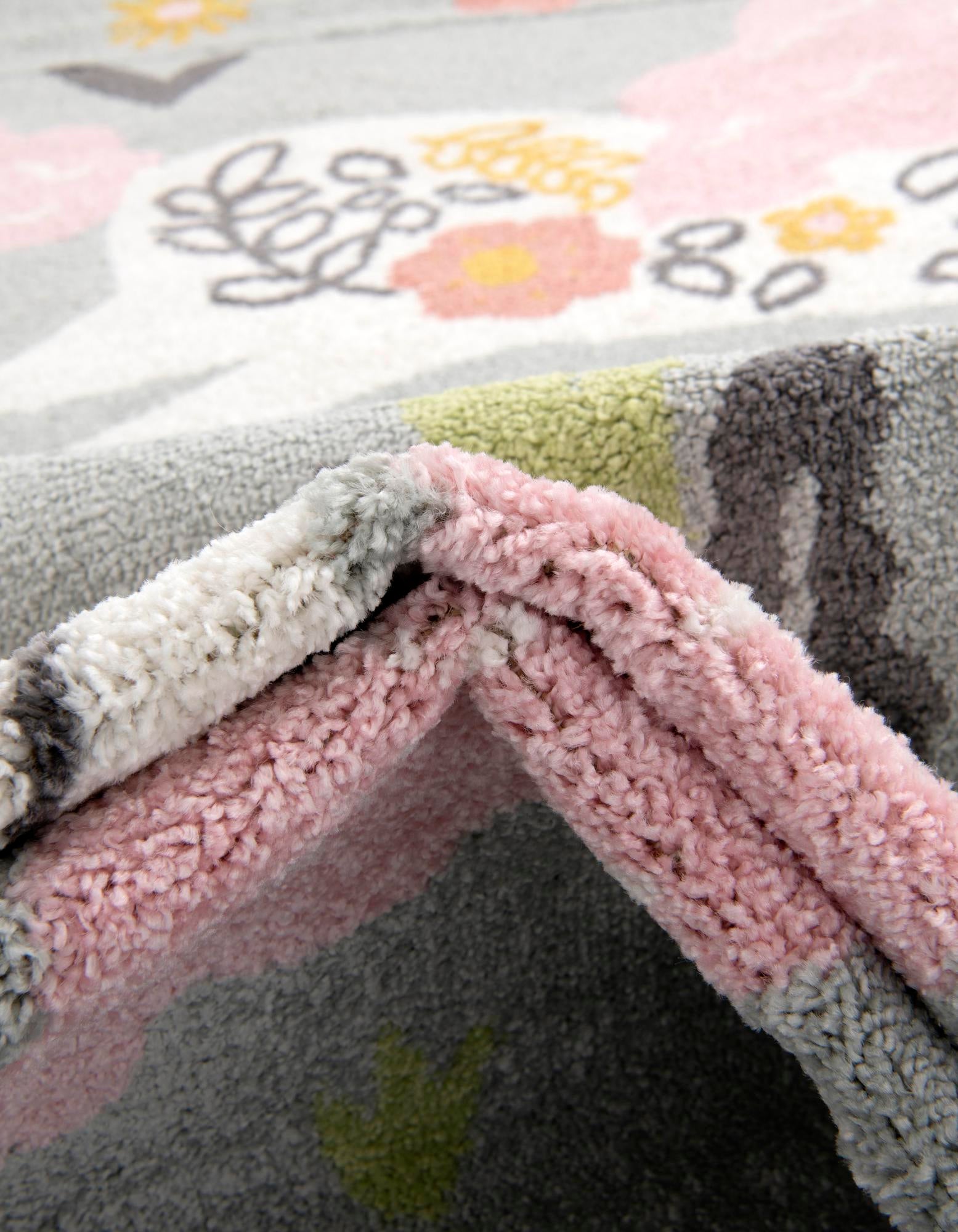 2' 2 x 6' Unicorns Whimsy Kids Runner Rug