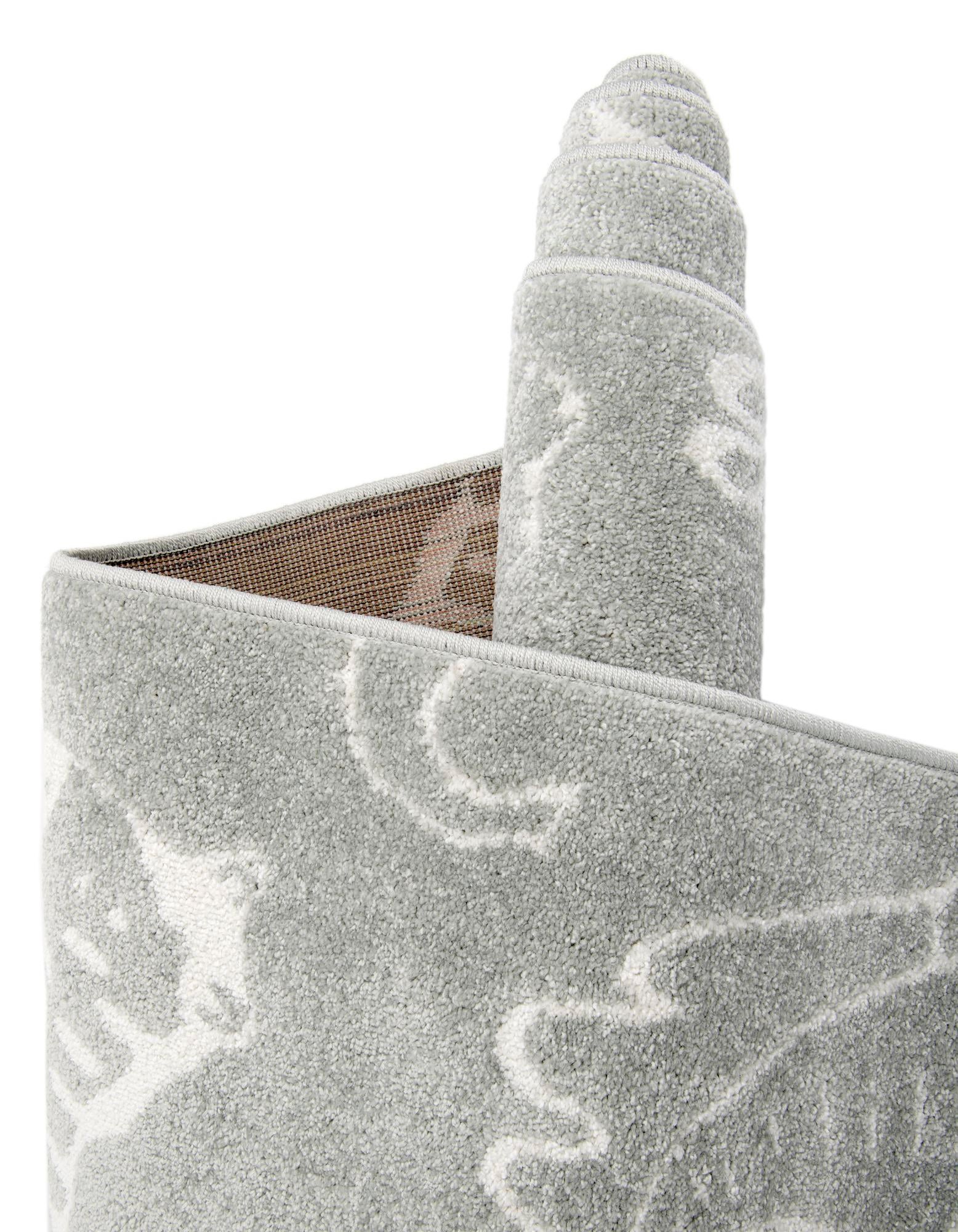 2' 2 x 6' Animals Whimsy Kids Runner Rug