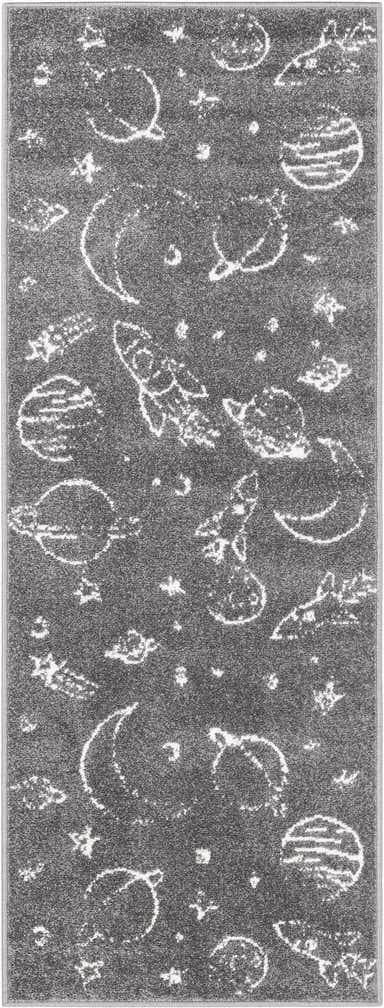 2' 2 x 6' 1 Planets Whimsy Kids Runner Rug