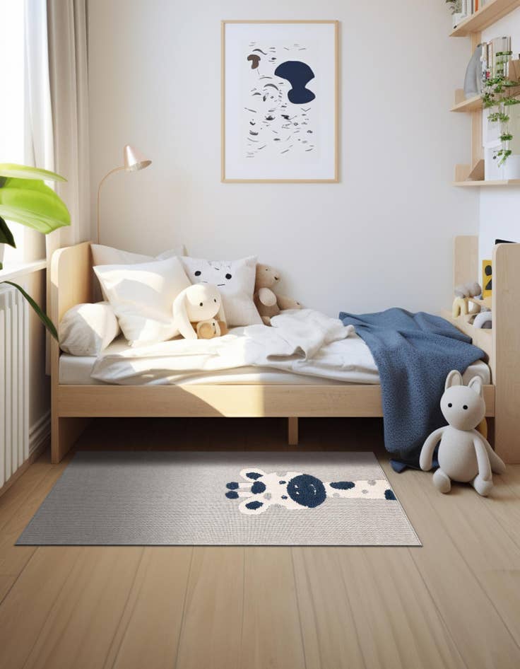 Detail image of 2' 7 x 6' Whimsy Kids Runner Rug