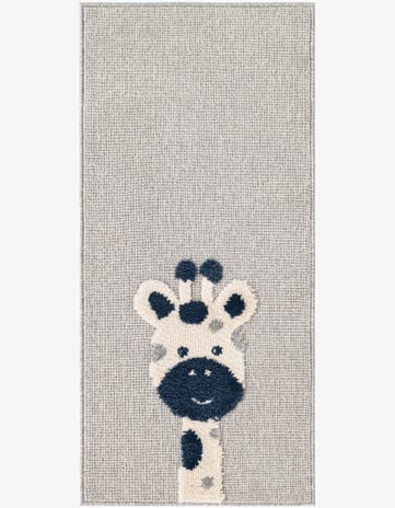 2' x 4' Whimsy Kids Runner Rug