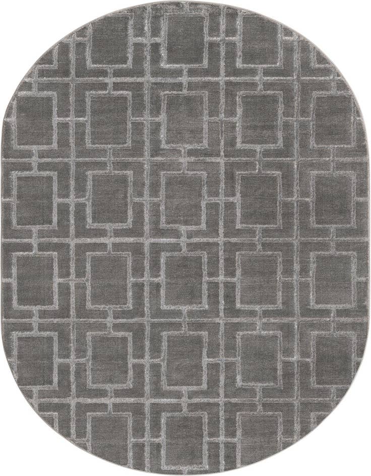 Detail image of 5' 3 x 8' Marilyn Monroe™ Glam Deco Oval Rug