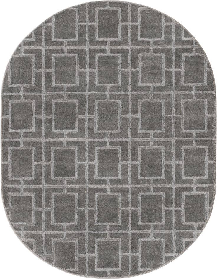 Detail image of 4' x 6' Marilyn Monroe™ Glam Deco Oval Rug