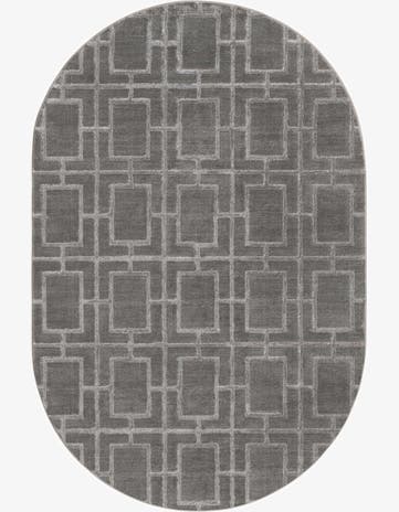 5' 3 x 8' Marilyn Monroe™ Glam Deco Oval Rug