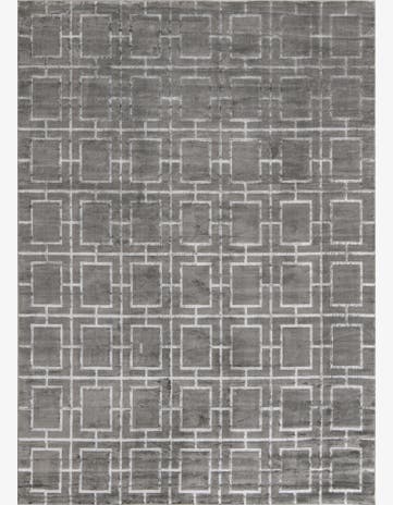 Gray Silver Marilyn Monroe™ Glam Deco Rug