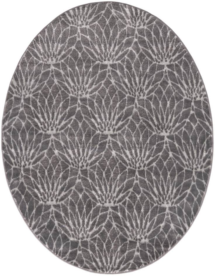 Detail image of 5' 3 x 5' 3 Marilyn Monroe™ Glam Dahlia Round Rug