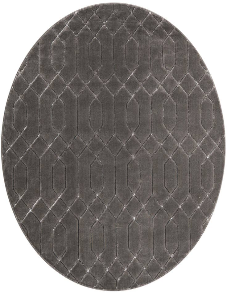 Detail image of 7' 10 x 7' 10 Marilyn Monroe™ Glam Trellis Round Rug