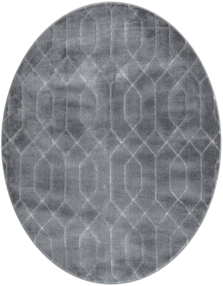 Detail image of 5' 3 x 5' 3 Marilyn Monroe™ Glam Trellis Round Rug