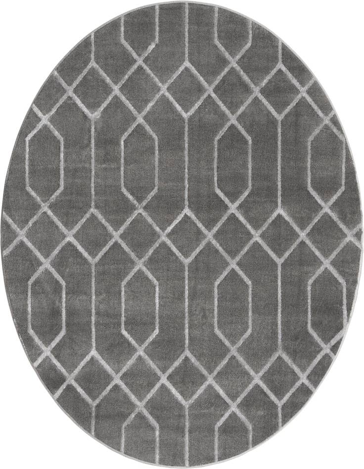 Detail image of 3' x 3' Marilyn Monroe™ Glam Trellis Round Rug