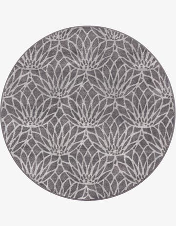 3' x 3' Marilyn Monroe™ Glam Dahlia Round Rug