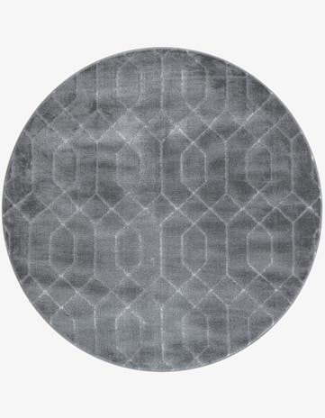 5' 3 x 5' 3 Marilyn Monroe™ Glam Trellis Round Rug