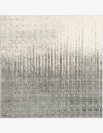 Gray Angelica Square Rug