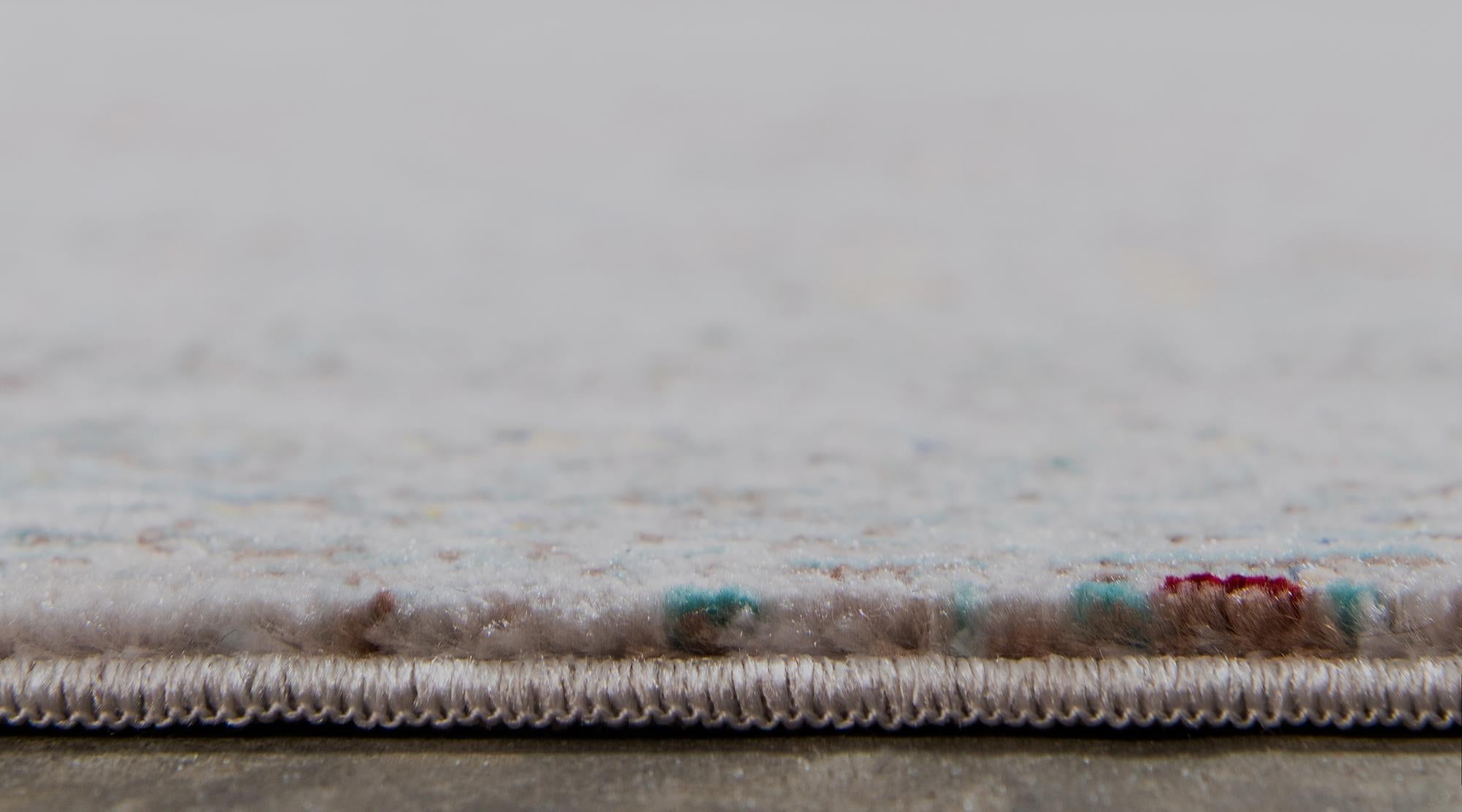 8' x 8' Aqua Square Rug