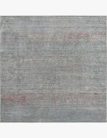 8' x 8' Aqua Square Rug