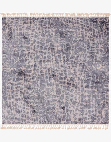 Gray Artemis Square Rug