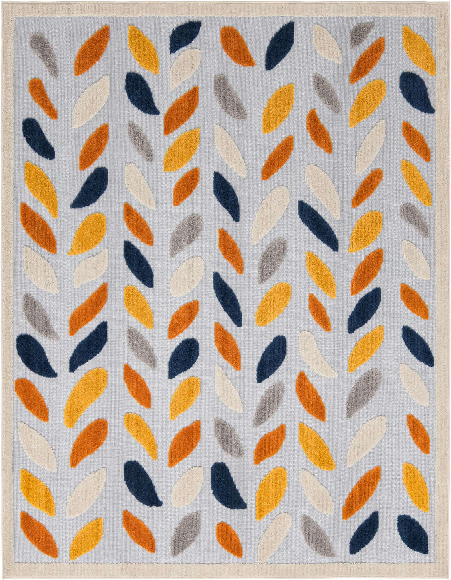 7' 10 x 7' 10 Easy-Clean Aruba Indoor / Outdoor Square Rug