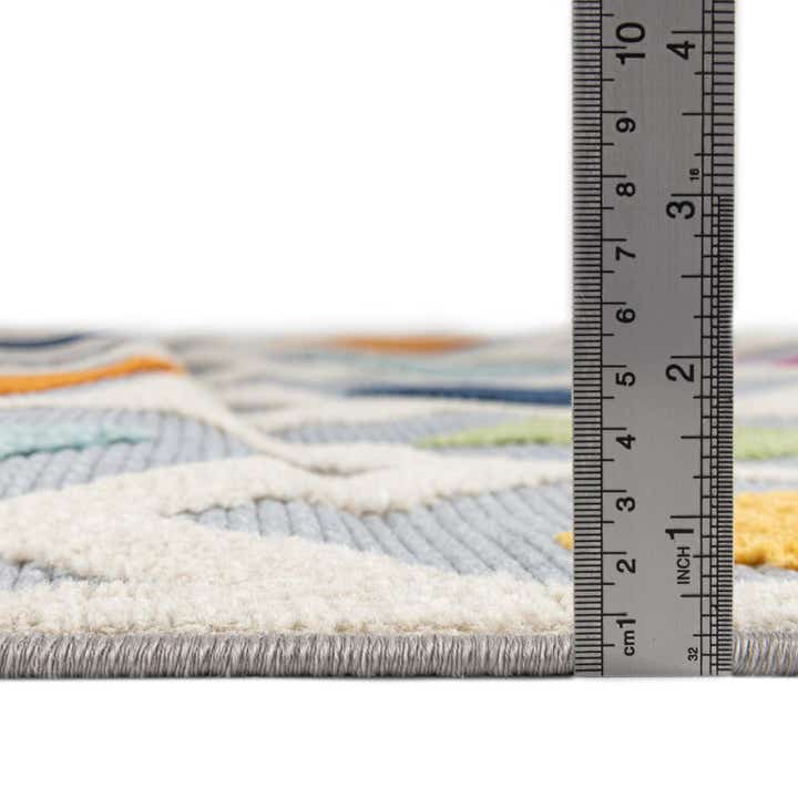5' 3 x 5' 3 Easy-Clean Aruba Indoor / Outdoor Square Rug