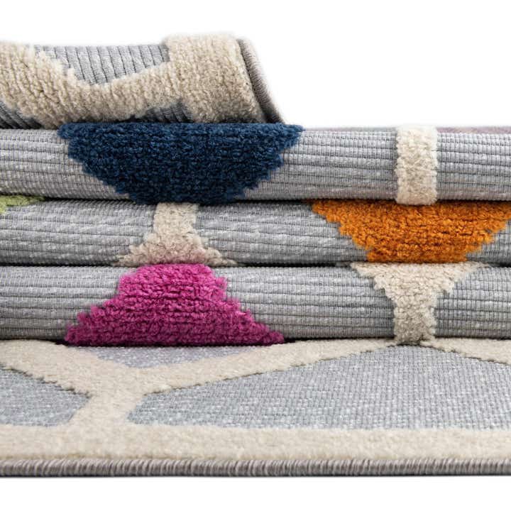 5' 3 x 5' 3 Easy-Clean Aruba Indoor / Outdoor Square Rug