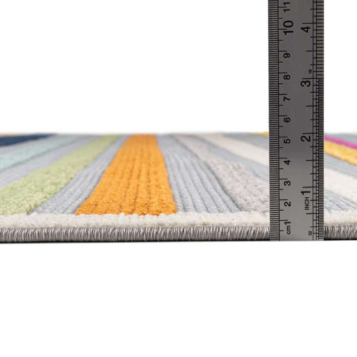 5' 3 x 5' 3 Easy-Clean Aruba Indoor / Outdoor Square Rug