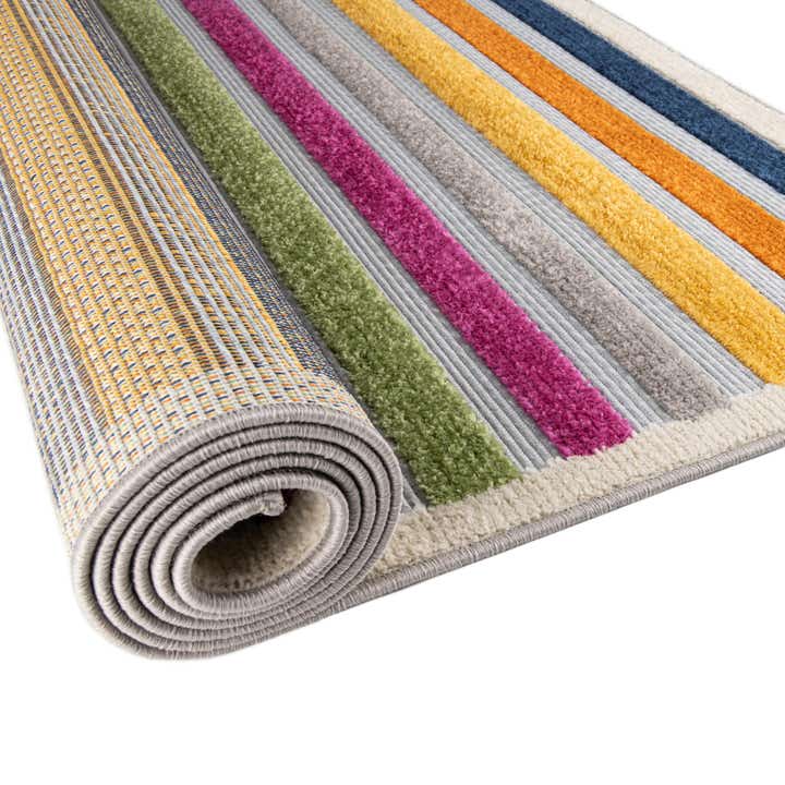 5' 3 x 5' 3 Easy-Clean Aruba Indoor / Outdoor Square Rug