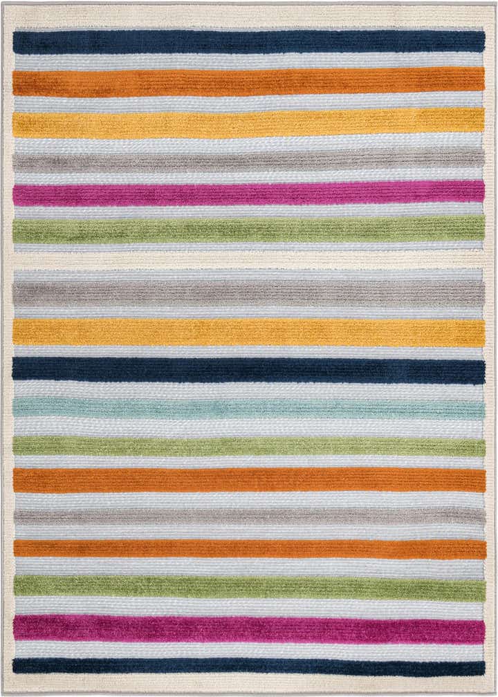 5' 3 x 5' 3 Easy-Clean Aruba Indoor / Outdoor Square Rug