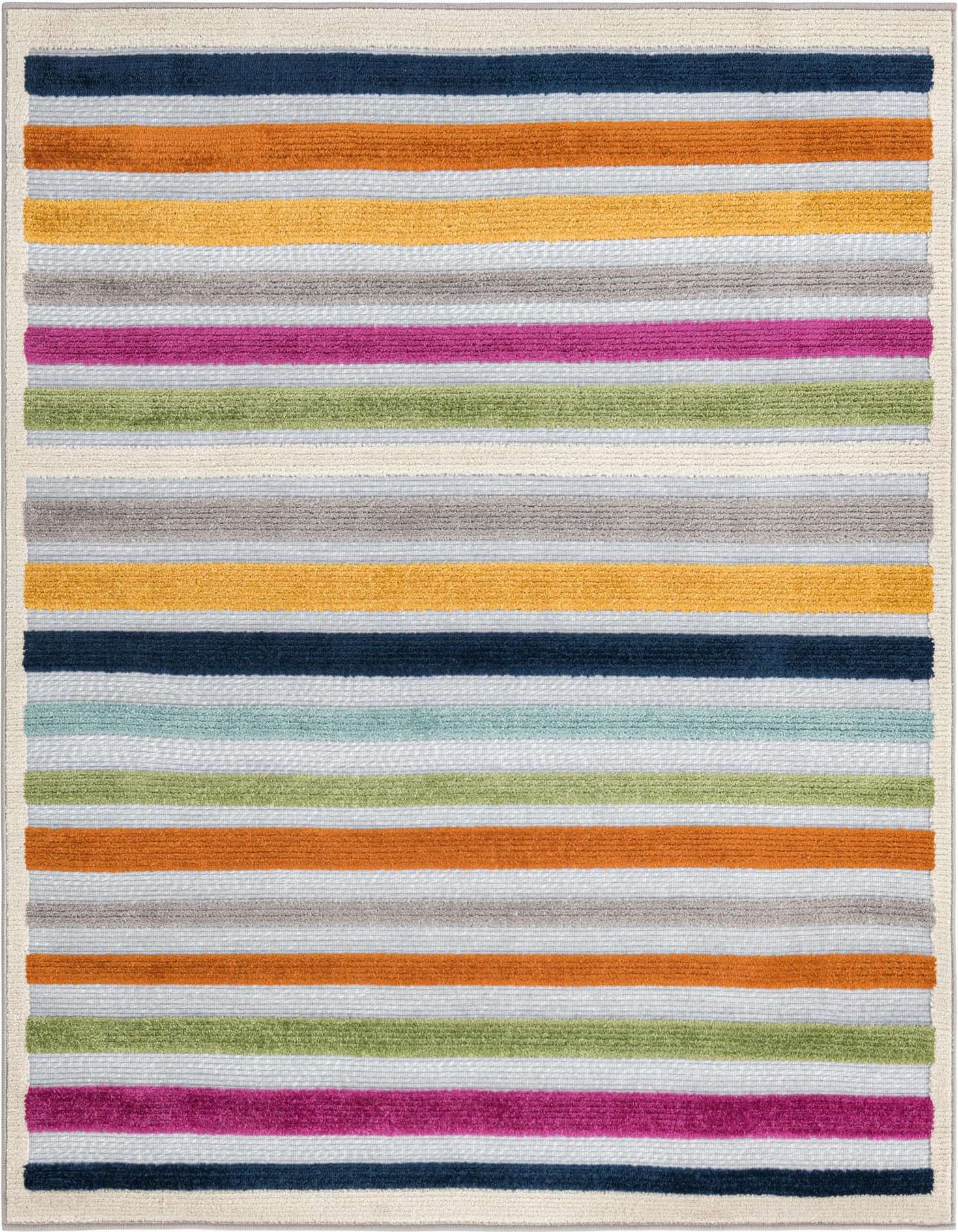 5' 3 x 5' 3 Easy-Clean Aruba Indoor / Outdoor Square Rug