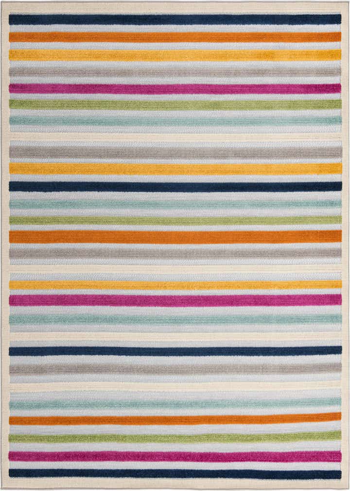 7' 10 x 7' 10 Easy-Clean Aruba Indoor / Outdoor Square Rug