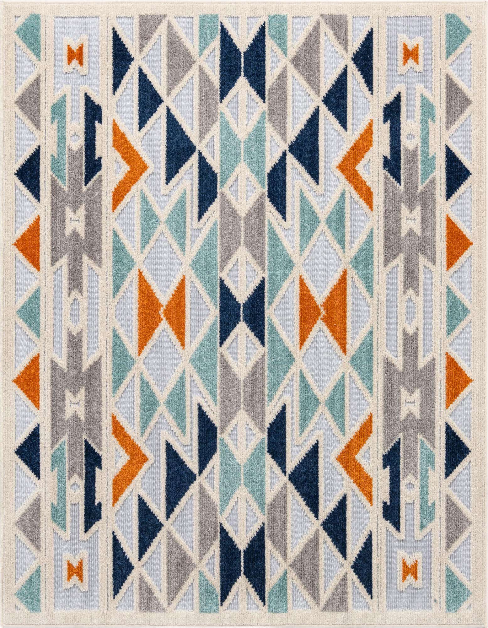 5' 3 x 5' 3 Easy-Clean Aruba Indoor / Outdoor Square Rug