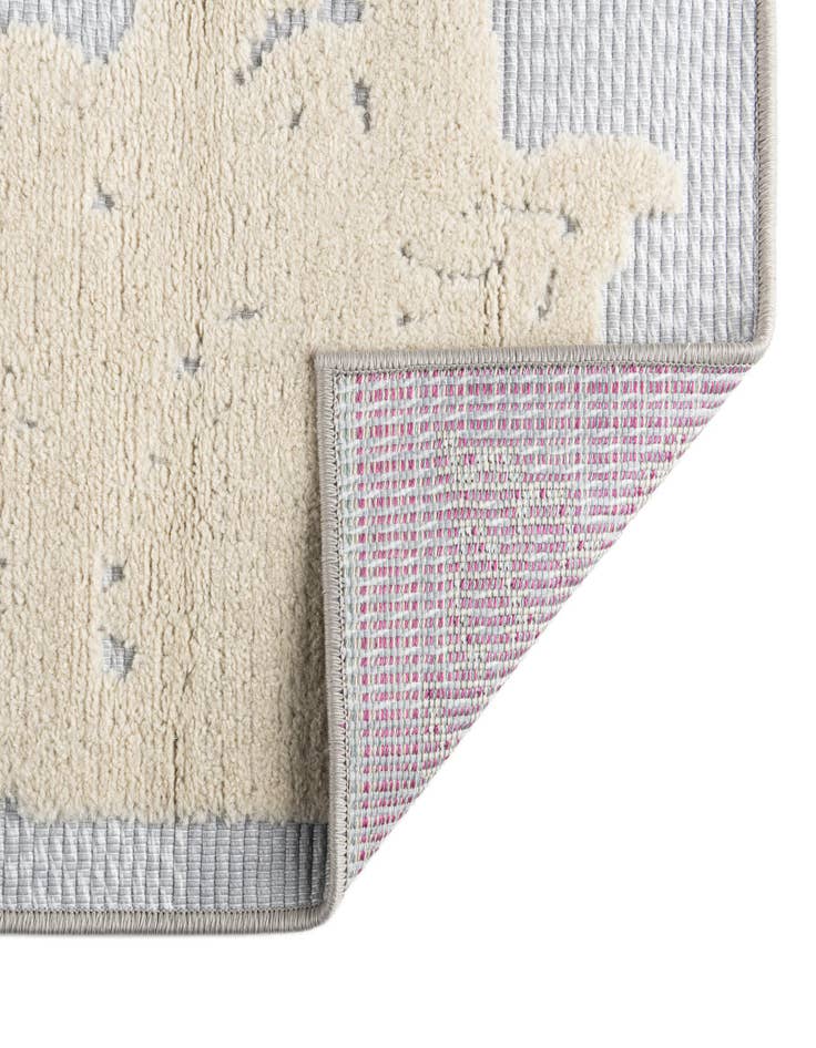 Detail image of 5' 3 x 5' 3 Easy-Clean Aruba Indoor / Outdoor Square Rug