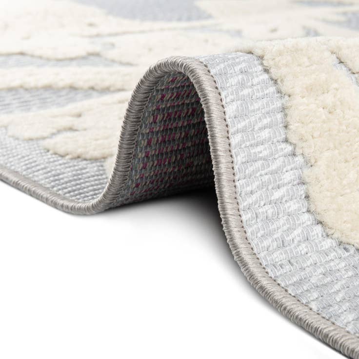 Detail image of 5' 3 x 5' 3 Easy-Clean Aruba Indoor / Outdoor Square Rug