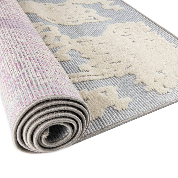 Detail image of 5' 3 x 5' 3 Easy-Clean Aruba Indoor / Outdoor Square Rug