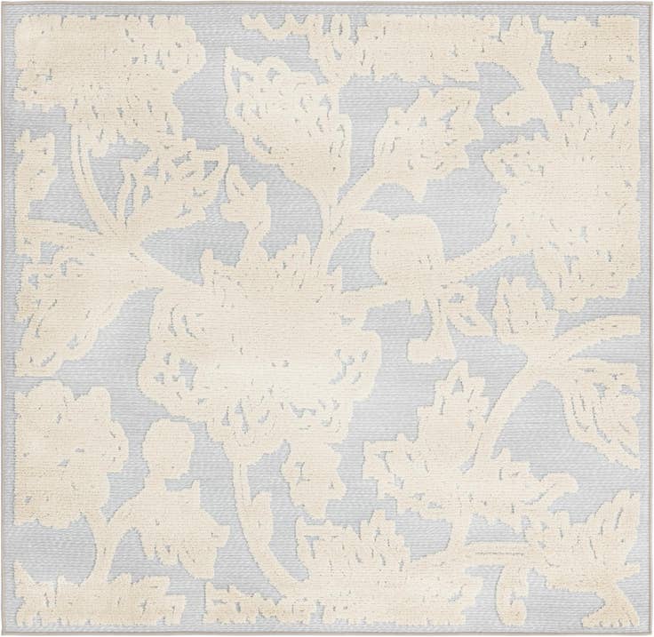 Detail image of 5' 3 x 5' 3 Easy-Clean Aruba Indoor / Outdoor Square Rug