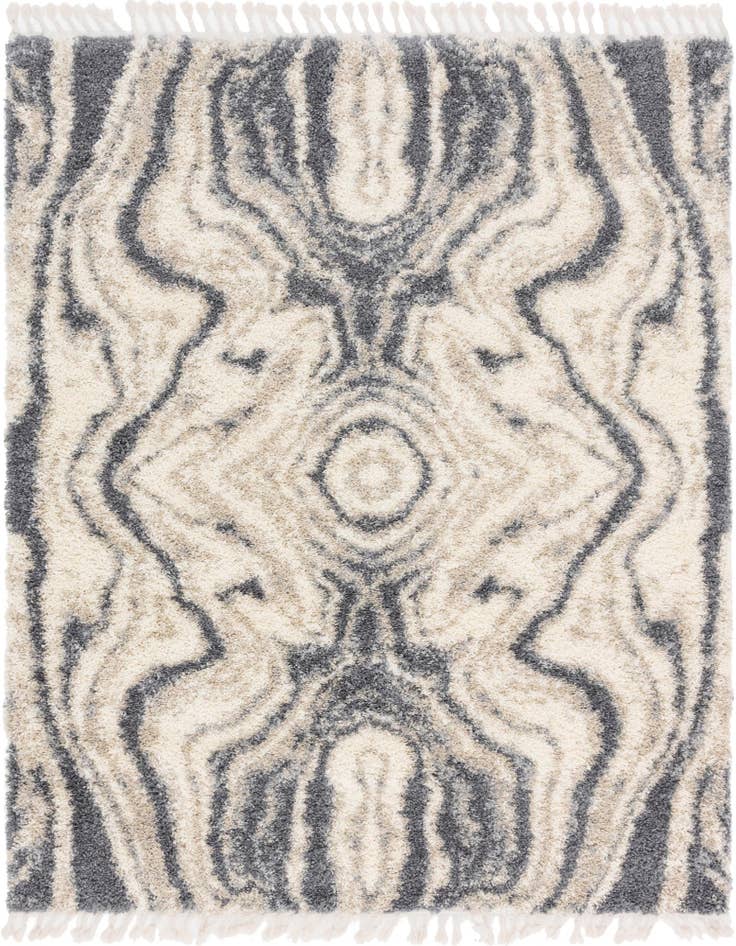 Detail image of 8' x 8' Athena Shag Square Rug