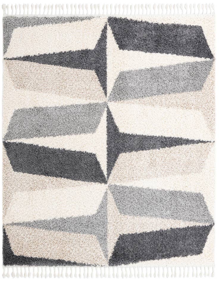 Detail image of 8' x 8' Athena Shag Square Rug