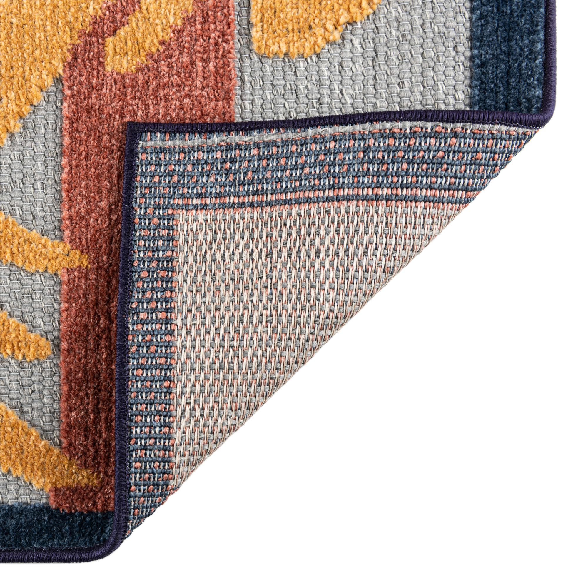 7' 10 x 7' 10 Easy-Clean Belize Indoor / Outdoor Square Rug