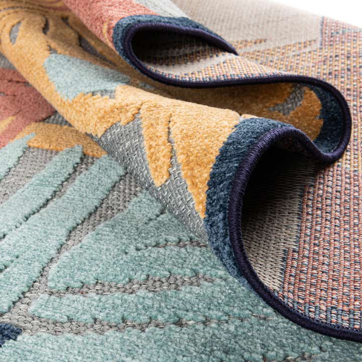 7' 10 x 7' 10 Easy-Clean Belize Indoor / Outdoor Square Rug