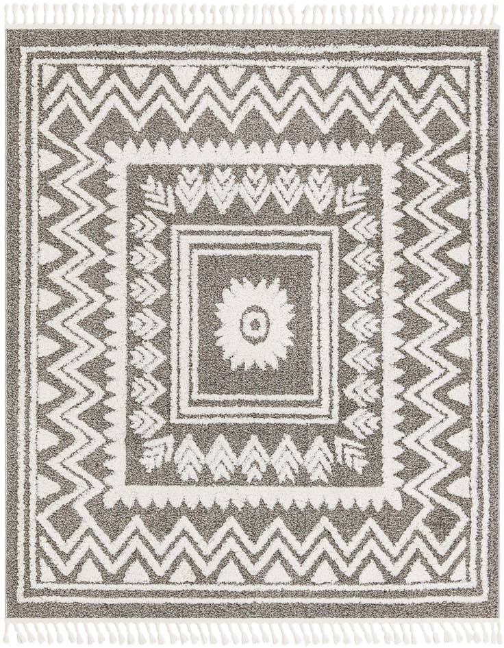 Detail image of 7' 10 x 7' 10 Boho Square Rug