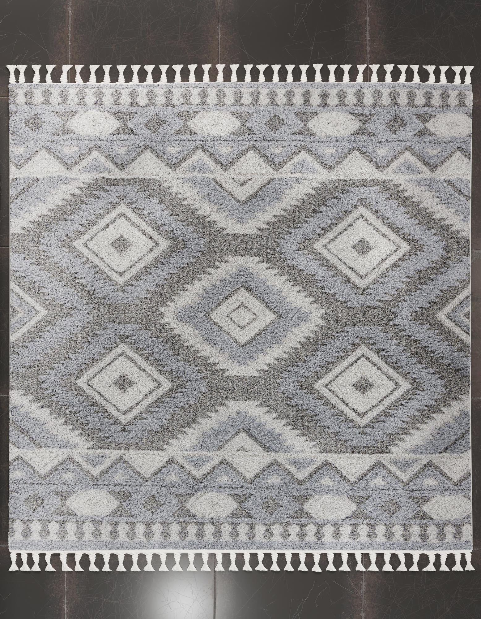 7' 10 x 7' 10 Boho Square Rug