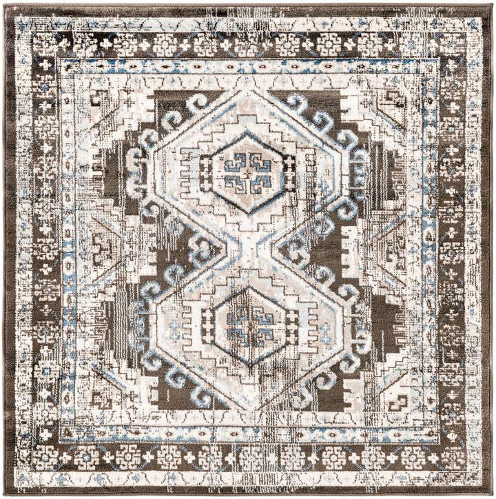 4' x 4' Charlotte Square Rug