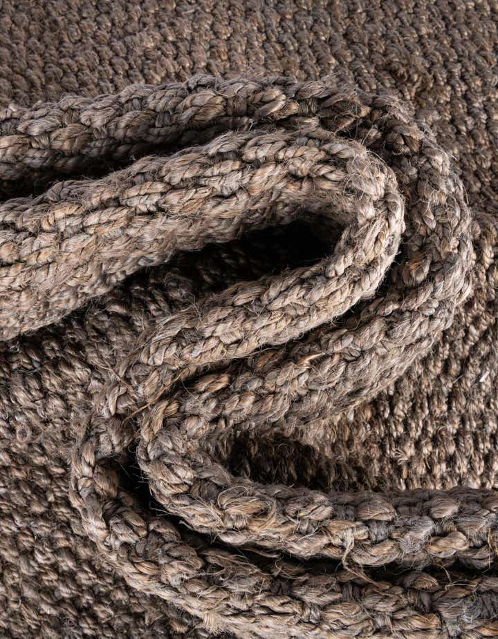 10' x 10' Hand Woven Chunky Jute Square Rug